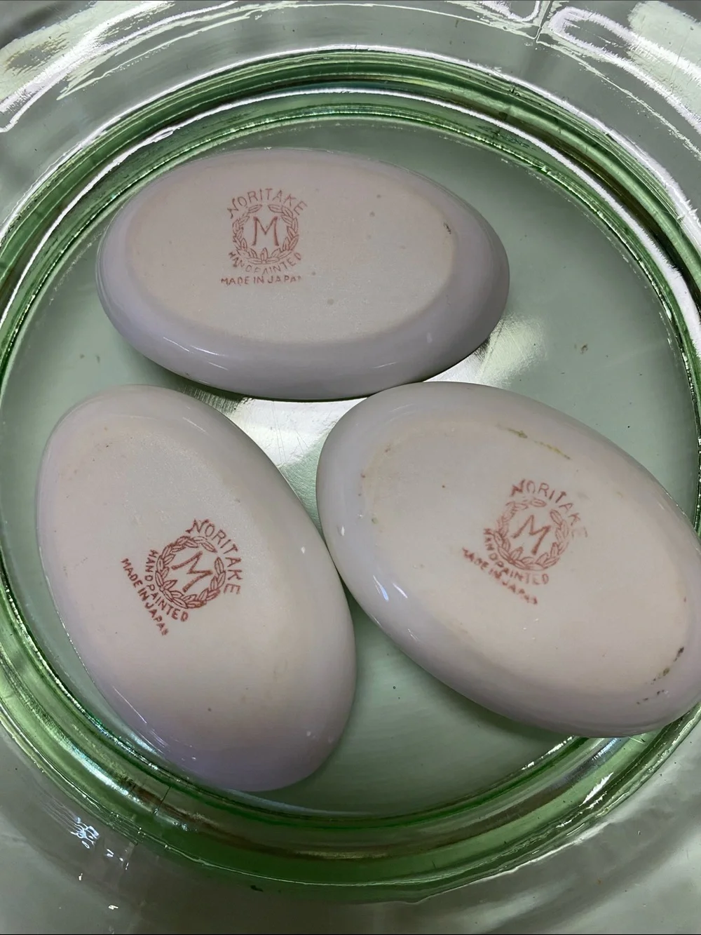 Noritake Roseara vintage porcelain salt dips